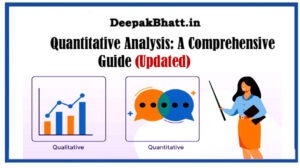 Quantitative Analysis: A Comprehensive Guide